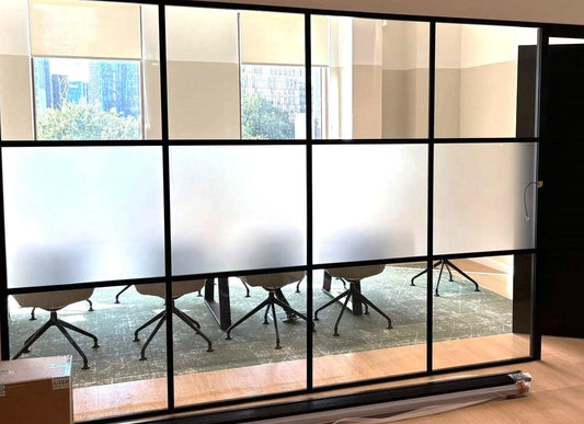Frost Vinyl Privacy Film - Newcastle - Clearview Graphics