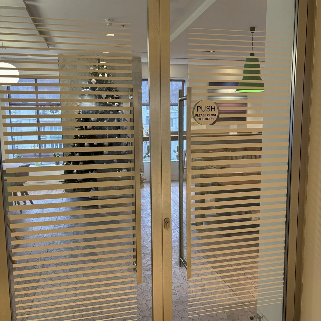 Tudor Capital - London - Glazing Manifestation