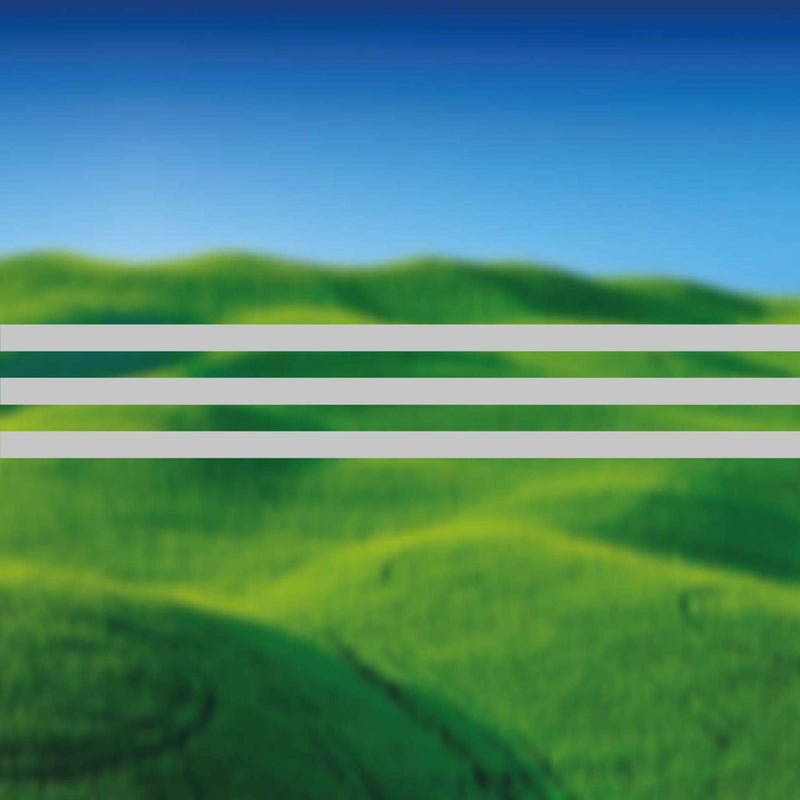 Glass Manifestation 100-10 ( 20mm high stripes with 20mm gaps ) 1200mm lengthClearview Graphics