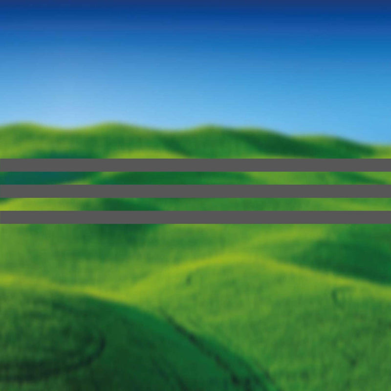 Glass Manifestation 100-10 ( 20mm high stripes with 20mm gaps ) 1200mm lengthClearview Graphics