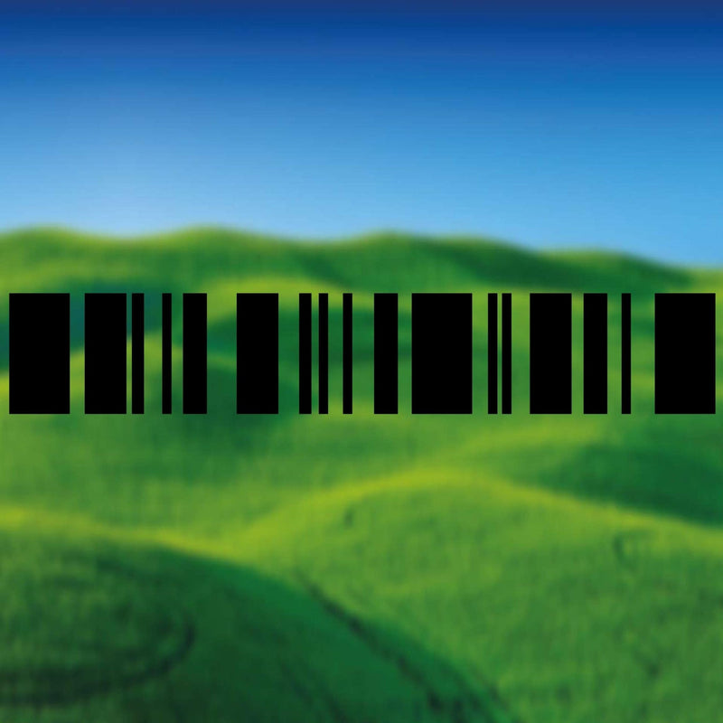 100-11 ( 100mm high bar code pattern ) 1200mm length