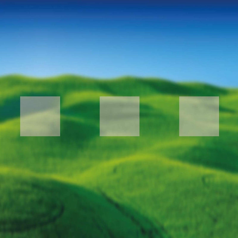 Glazing Manifestation 150-1 ( 150mm squares 150mm gaps ) 1200mm length - Clearview Graphics