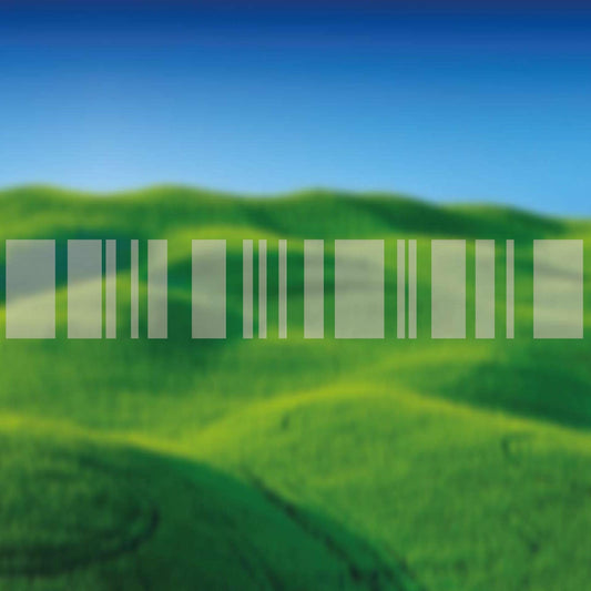 Glazing Manifestation 150-11 ( 150mm high bar code pattern ) 1200mm length - Clearview Graphics