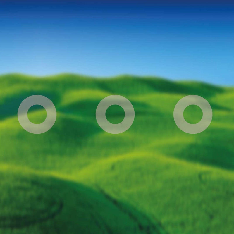 Glazing Manifestation 150-4 ( 150mm hollow dots 150mm gaps ) 1200mm length - Clearview Graphics