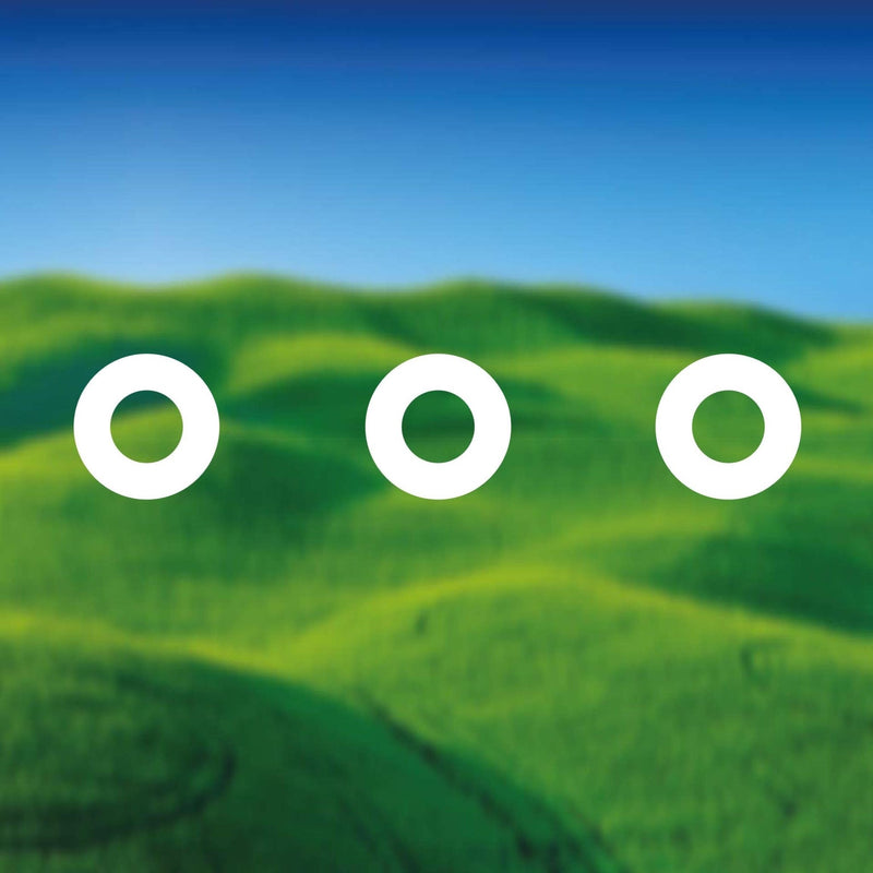 Glazing Manifestation 150-4 ( 150mm hollow dots 150mm gaps ) 1200mm length - Clearview Graphics