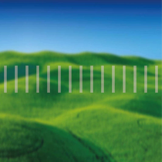 Glazing Manifestation 150-7 ( 150mm x 10mm rectangles with 30mm gaps ) 1200mm length - Clearview Graphics