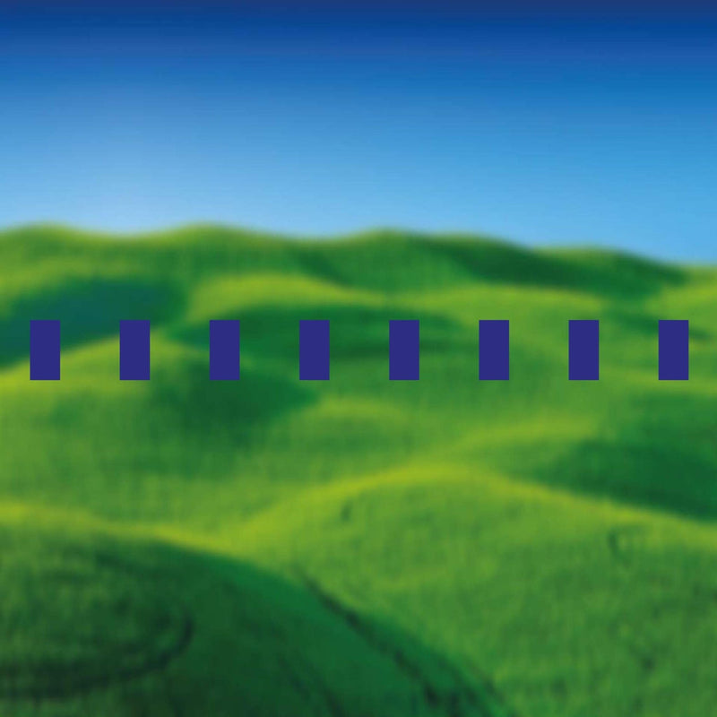 Glazing Manifestation 50-10 ( 50mm x 25mm rectangles 50mm gaps ) 1200mm length