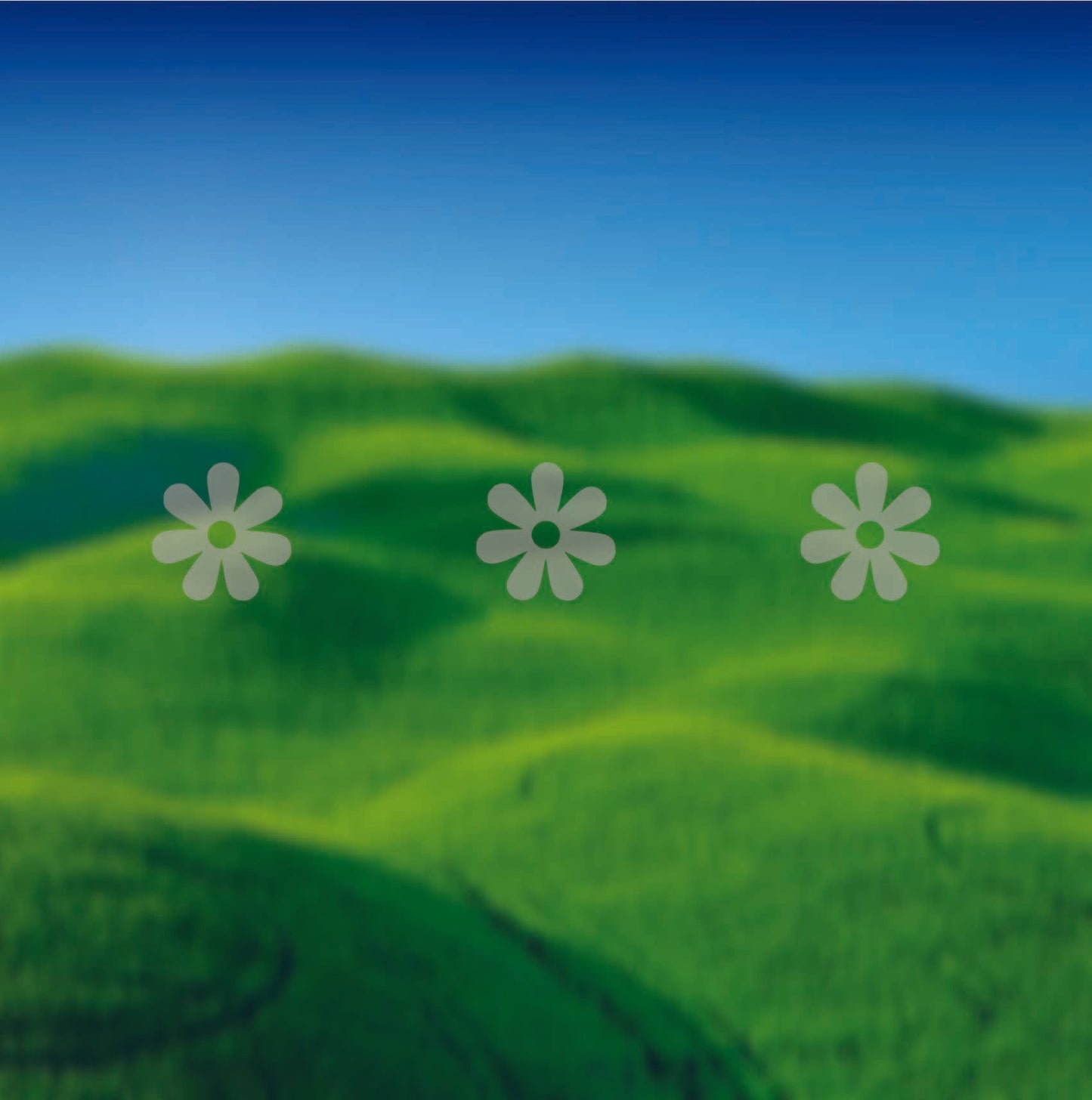 Glazing Manifestation 75B-1 ' Daisy Pattern ' - Clearview Graphics