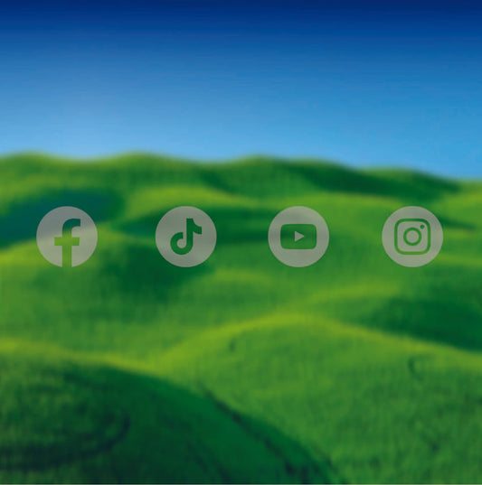 Glazing Manifestation 75B-9 ' Social Media Pattern ' - Clearview Graphics