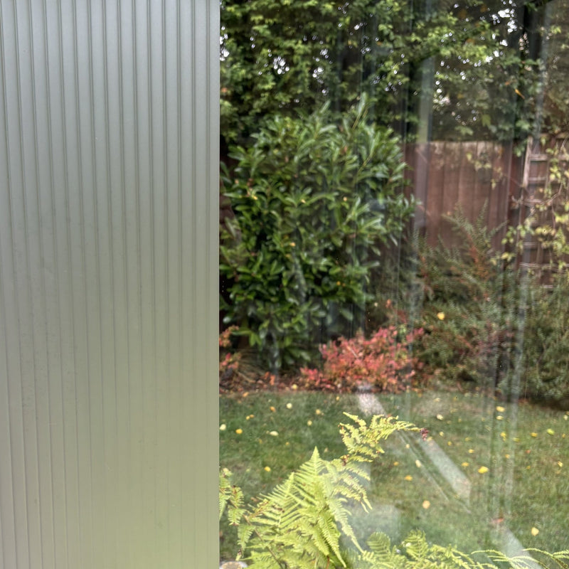 RFF-15 Frost Reeded Window Film - 15mm Flutes