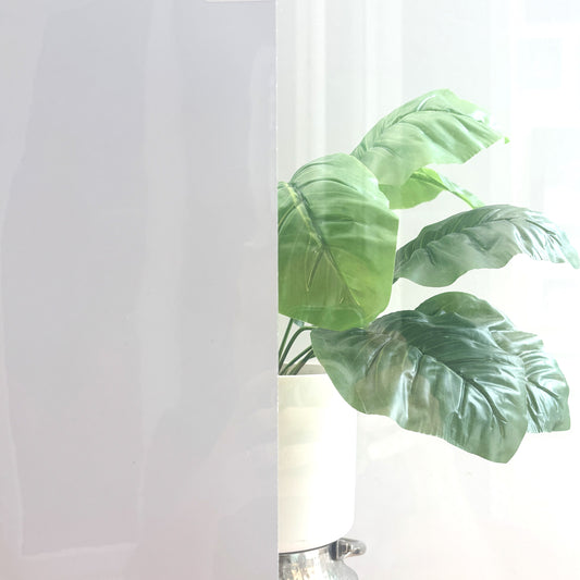 White opaque window film